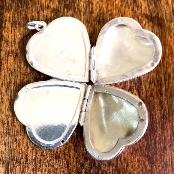 Sterling Silver Locket Pendant - Picture 4 of 5